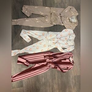 Forever French 2T set of 3 pajamas